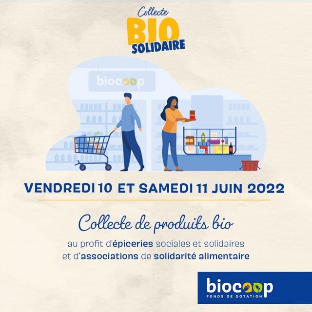 Luttons contre la précarité alimentaire - Collecte Bio Solidaire