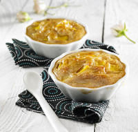 Clafoutis à la mangue au sucre de palme Clafoutis à la mangue au sucre de palme